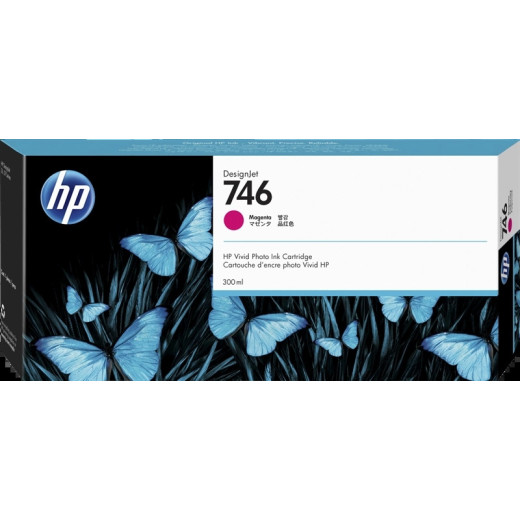 HP 746 Magenta Cartucho de Tinta Original - P2V78A