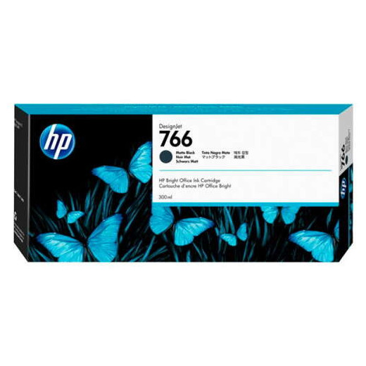 HP 766 Negro Mate Cartucho de Tinta Original - P2V92A