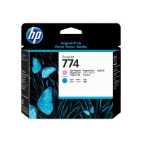 HP 774 Cabezal de Impresion Original - Cyan Light