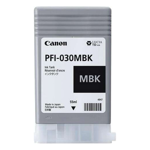 Canon PFI030 Negro Mate Cartucho de Tinta Original - 3488C001