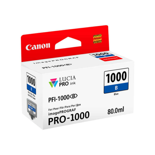 Canon PFI1000 Blue Cartucho de Tinta Original - PFI1000B/0555C001