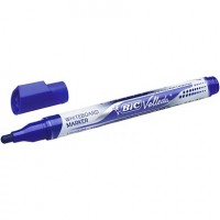 Bic Velleda Liquid Ink Marcador para Pizarra - Punta Media - Trazo 2.3mm - Tinta Liquida con Base de Alcohol - Color Azul