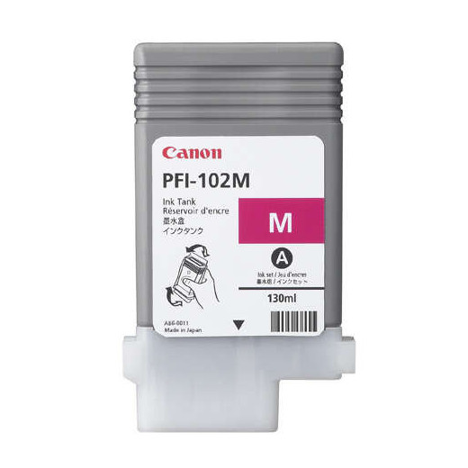 Canon PFI102 Magenta Cartucho de Tinta Original - 0897B001