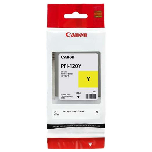 Canon PFI120 Amarillo Cartucho de Tinta Original - 2888C001