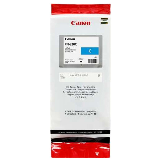 Canon PFI320 Cyan Cartucho de Tinta Original - 2891C001