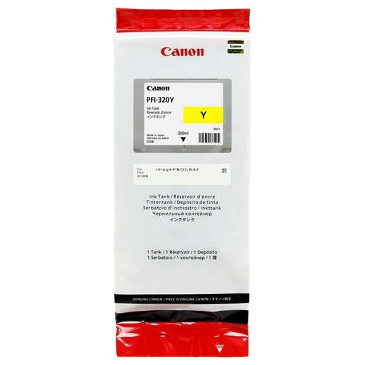 Canon PFI320 Amarillo Cartucho de Tinta Original - 2893C001