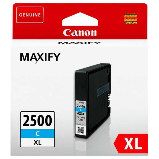 Canon PGI2500XL Cyan Cartucho de Tinta Original - 9265B001