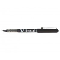 Pilot Boligrafo de tinta liquida V Ball 07 Rollerball - Punta de bola redonda 0.7mm - Trazo 0.5mm - Color Negro