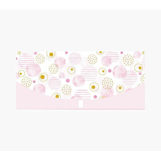 Pictura Tarjeta Money Cards - 21.3x9.6cm - Diseño Elegante de Circulos - Incluye Sobre Blanco - Certificacion FSC