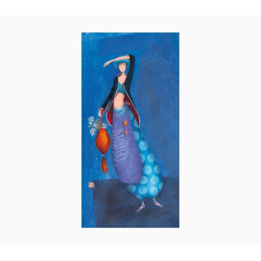 Pictura Gaëlle Boissonnard Tarjeta Doble - Acabado en Barniz de Relieve UV Grueso - Laminado Mate de Tacto Suave - 10.5x21cm - Papel con Certificacion FSC