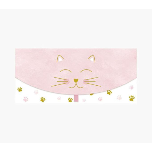 Pictura Tarjeta Money Cards - Tarjeta de Regalo Tipo Sobre Horizontal - Tematica Gatos - 21.3x9.6cm - Embolsada Individualmente en Celofan - Incluido Sobre Blanco - Papel con Certificacion FSC