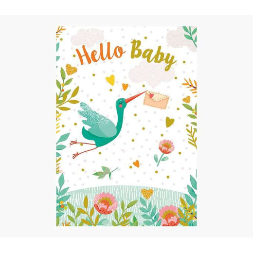 Pictura Tarjeta Zig-Zag - Tarjeta Coleccion Bebes - 15x22cm - Tematica Bebes - Tarjeta Triptica - Incluye Sobre Blanco - Papel con Certificacion FSC