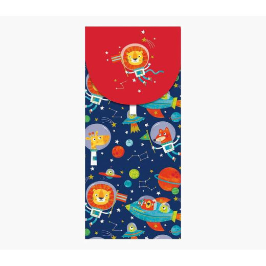 Pictura Tarjeta Money Cards - 9.6x21.3cm - Tematica de Animales - Embolsada Individualmente en Celofan - Incluido Sobre Blanco - Papel con Certificacion FSC