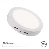 Elbat Downlight Circular Sobre Pared LED - 18W - 1950lm - Luz Blanca