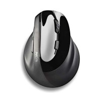 NGS Evo Moksha Raton Vertical Ergonomico Inalambrico USB 2400dpi - 5 Botones - Teclas Silenciosas - Color Negro