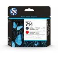 HP F9J88A Negro Mate y Rojo Cabezal de Impresion Original - 744