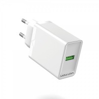 Vention Cargador de Pared USB-A 3A 18W - Color Blanco