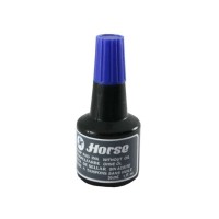 Horse Bote de Tinta para Tampon 30ml - Sin Aceite - Color Azul