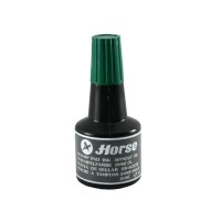 Horse Bote de Tinta para Tampon 30ml - Sin Aceite - Color Verde