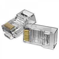 Vention Pack de 100 Conectores de Red UTP RJ45 Cat.6