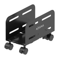 Aisens Soporte Metalico Ajustable de Suelo para CPU - Color Negro