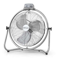 Orbegozo PWO 1952 Ventilador Industrial Oscilante - Potente y Versatil para Combatir el Calor - Aspas de 50cm y 3 Velocidades de Ventilacion - Seguro y Facil de Transportar