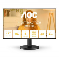 AOC B3 Monitor 27" LED IPS FullHD 1080p 100Hz - Respuesta 1ms - Angulo de Vision 178° - Altavoces Incorporados - USB-C