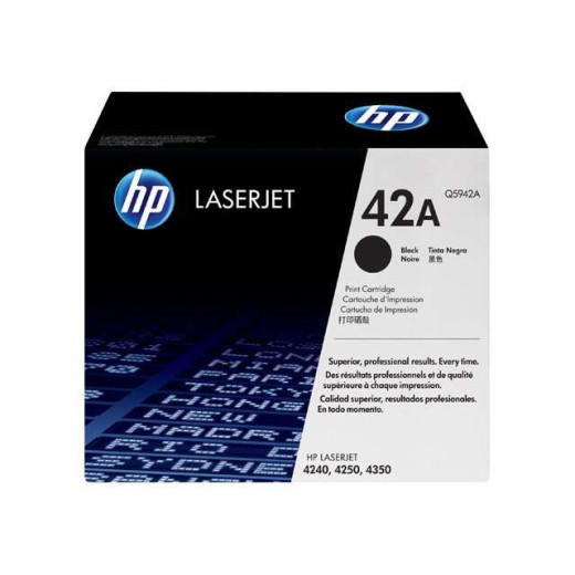 HP Q5942A Negro Cartucho de Toner Original - 42A