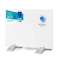 Orbegozo REW 500 Panel Radiante Wi-Fi - Control por Voz - Programacion Diaria y Semanal - Deteccion de Ventanas Abiertas - Seguridad Infantil - Display Digital LCD