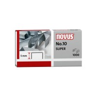 Novus Nº 10 Super Caja de 1000 Grapas Nº 10 Galvanizadas