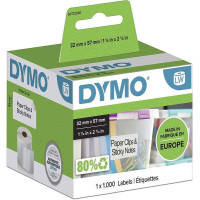 Dymo LW 11354 Etiquetas Originales Multiusos Autoadhesivas - 57x32mm - 1000 Unidades - S0722540