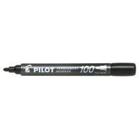 Pilot Rotulador Permanente 100 - Punta Fina de Bala 4