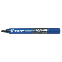 Pilot Rotulador Permanente 100 - Punta Fina de Bala 4