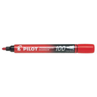 Pilot Rotulador Permanente 100 - Punta de Bala 4