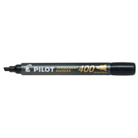 Pilot Rotulador Permanente 400 - Punta Biselada 4