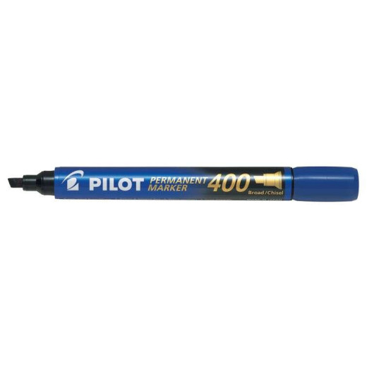Pilot Rotulador Permanente 400 - Punta Biselada 4