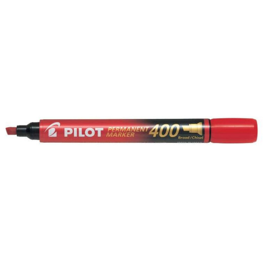 Pilot Rotulador Permanente 400 - Punta Biselada 4