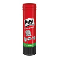 Pritt Barra de Pegamento Mediano 22grs - Sin Disolventes - 97% de Ingredientes Naturales - Lavable a 20ºC - Seguro para Niños