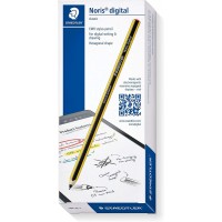 Staedtler Noris Digital Pack de Lapiz Digital + 5 Puntas de Recambio - Superficie Antideslizante - No Necesita Carga