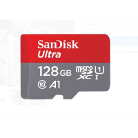 Sandisk Ultra Tarjeta Micro SDXC 128GB UHS-I A1 Clase 10 con Adaptador