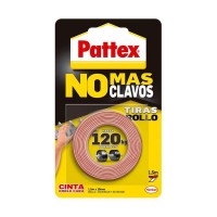 Pattex Nmc Cinta Doble Cara Bl 1.5m - Adhesivo Sin Clavos - Fijacion Rapida y Limpia - para Objetos Lisos en Interior y Exterior