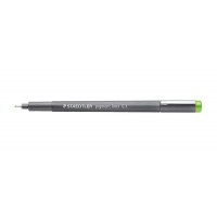 Staedtler Pigment Liner 308 Rotulador Calibrado - Trazo 0.3mm - Secado Rapido - Color Verde Claro