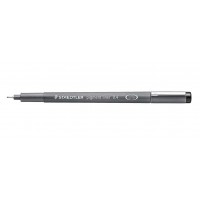 Staedtler Pigment Liner 308 Rotulador Calibrado - Trazo 0.4mm - Secado Rapido - Color Negro