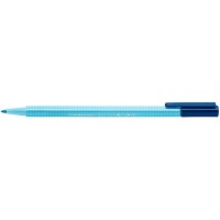 Staedtler Triplus Color 323 Rotulador de Punta Fina - Trazo 1mm Aprox - Tinta Base de Agua - Color Azul Agua