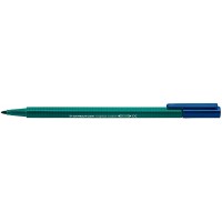 Staedtler Triplus Color 323 Rotulador de Punta Fina - Trazo 1mm Aprox - Tinta Base de Agua - Color Azul Marino