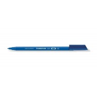 Staedtler Noris 326 Rotulador de Punta Fina - Trazo 1mm Aprox - Tina Base de Agua - Color Azul