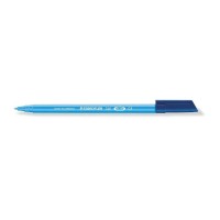 Staedtler Noris 326 Rotulador de Punta Fina - Trazo 1mm Aprox - Tina Base de Agua - Color Azul Claro