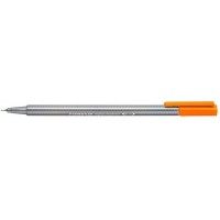 Staedtler Triplus Fineliner 334 Rotulador de Punta Fina - Trazo de 0.3mm - Tinta Base de Agua - Color Naranja