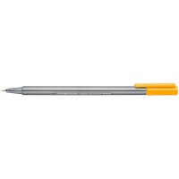 Staedtler Triplus Fineliner 334 Rotulador de Punta Fina - Trazo de 0.3mm - Tinta Base de Agua - Color Naranja Neon