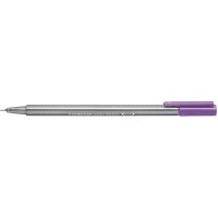 Staedtler Triplus Fineliner 334 Rotulador de Punta Fina - Trazo de 0.3mm - Tinta Base de Agua - Color Lila